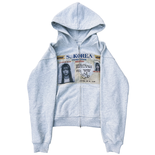 S. KOREA ZIP UP HOODIE