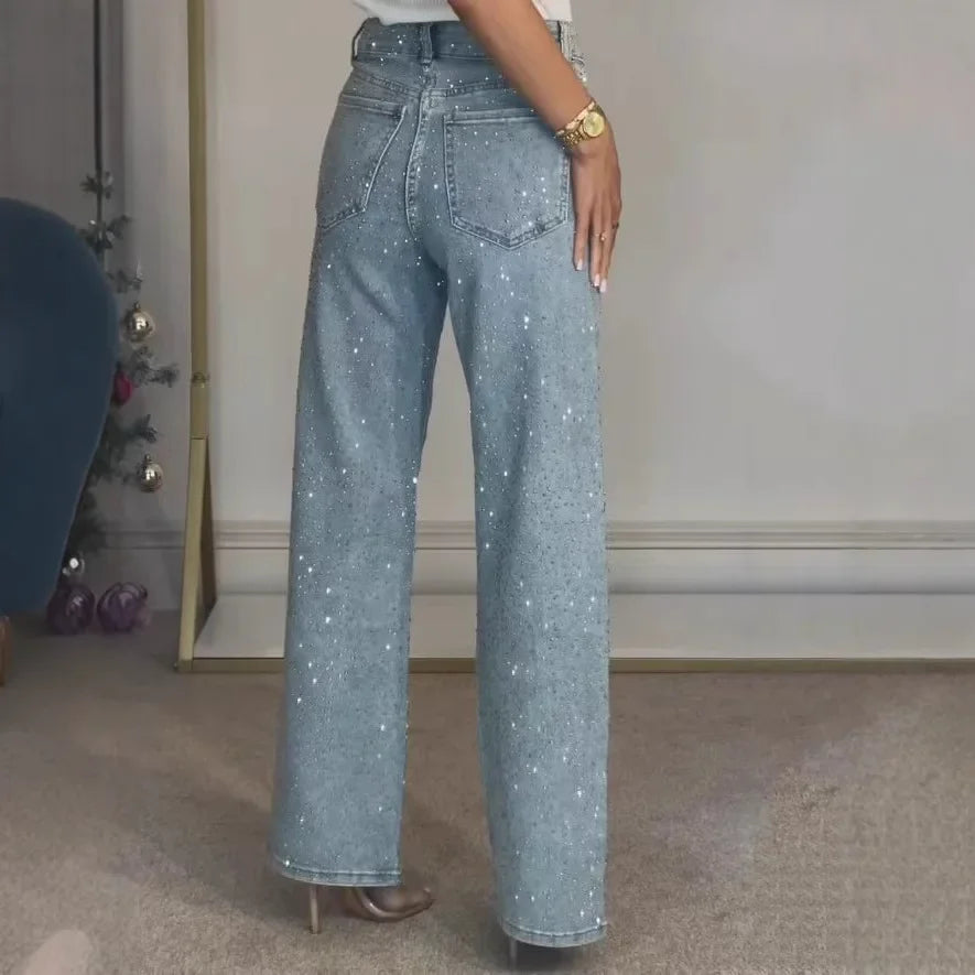 Rainbow Diamanté Jeans