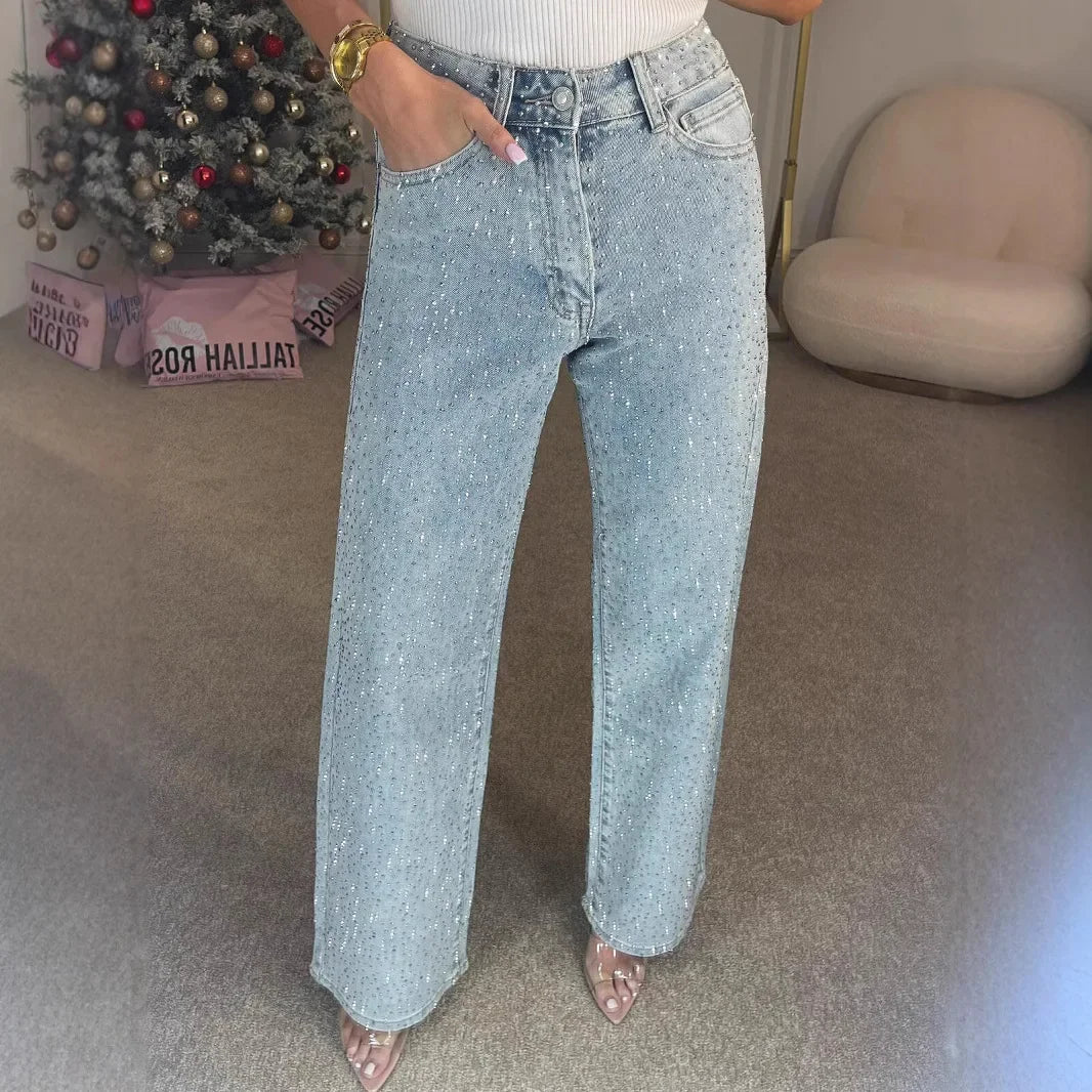 Rainbow Diamanté Jeans